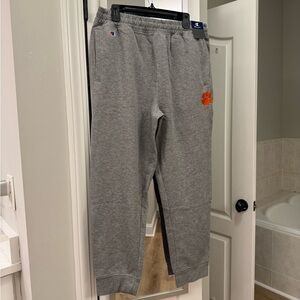 Champion Clemson or Auburn sweatpants, joggers, Men’s size XL